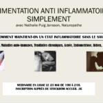 Conférence : l'alimentation anti-inflammatoire simplement