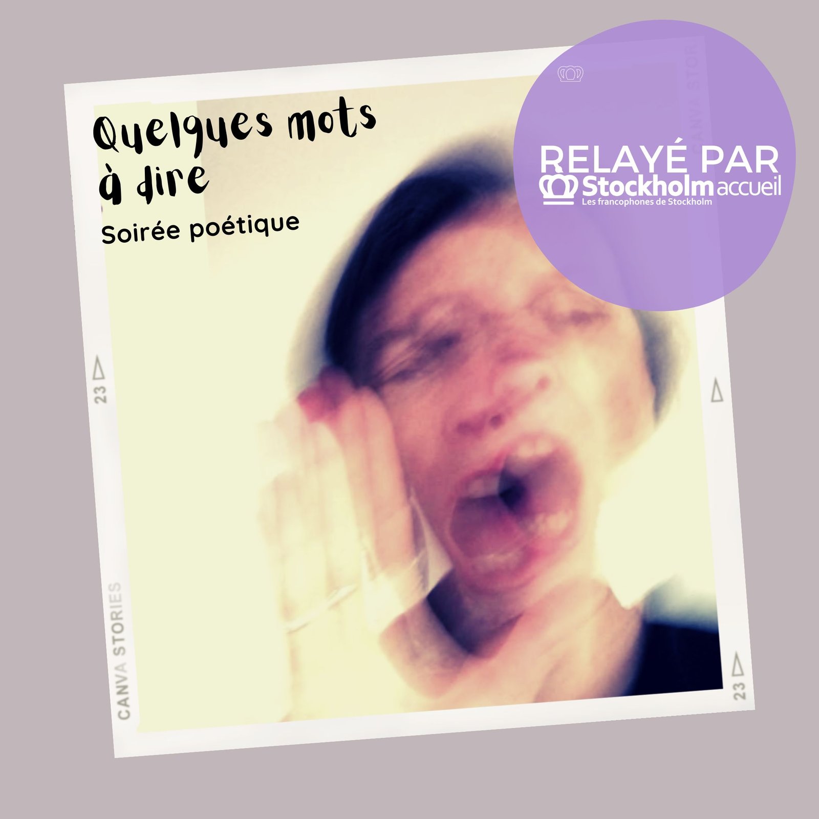 Soirée poétique avec Anne Donguy