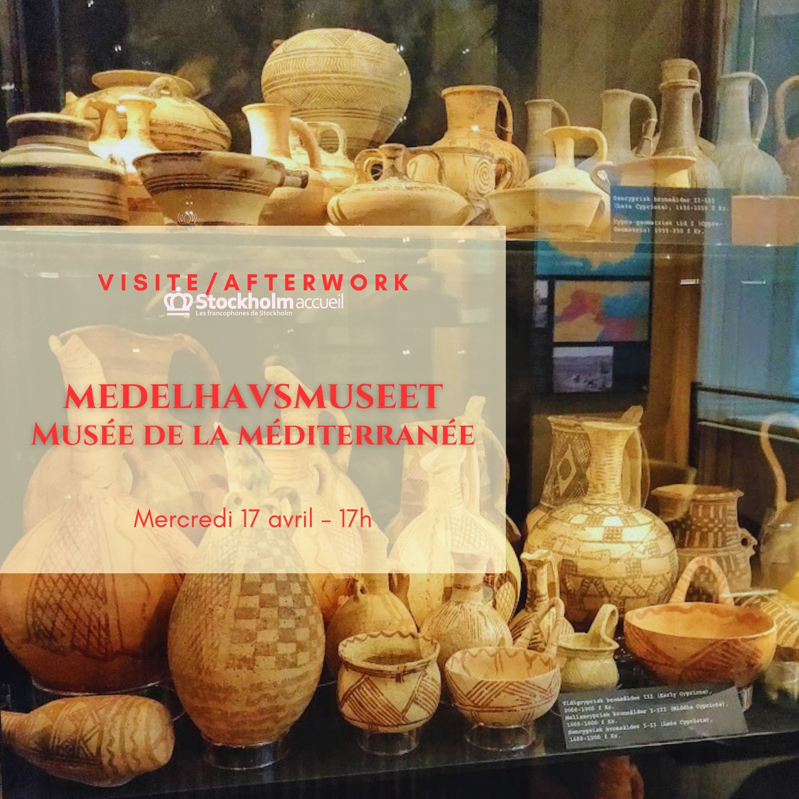 Afterwork au Medelhavsmuseet