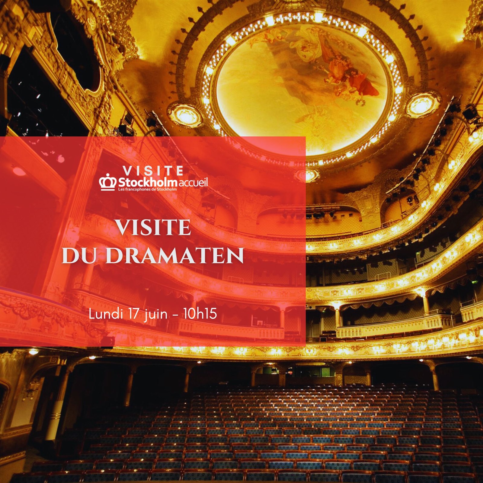 Visite guidée du Dramaten