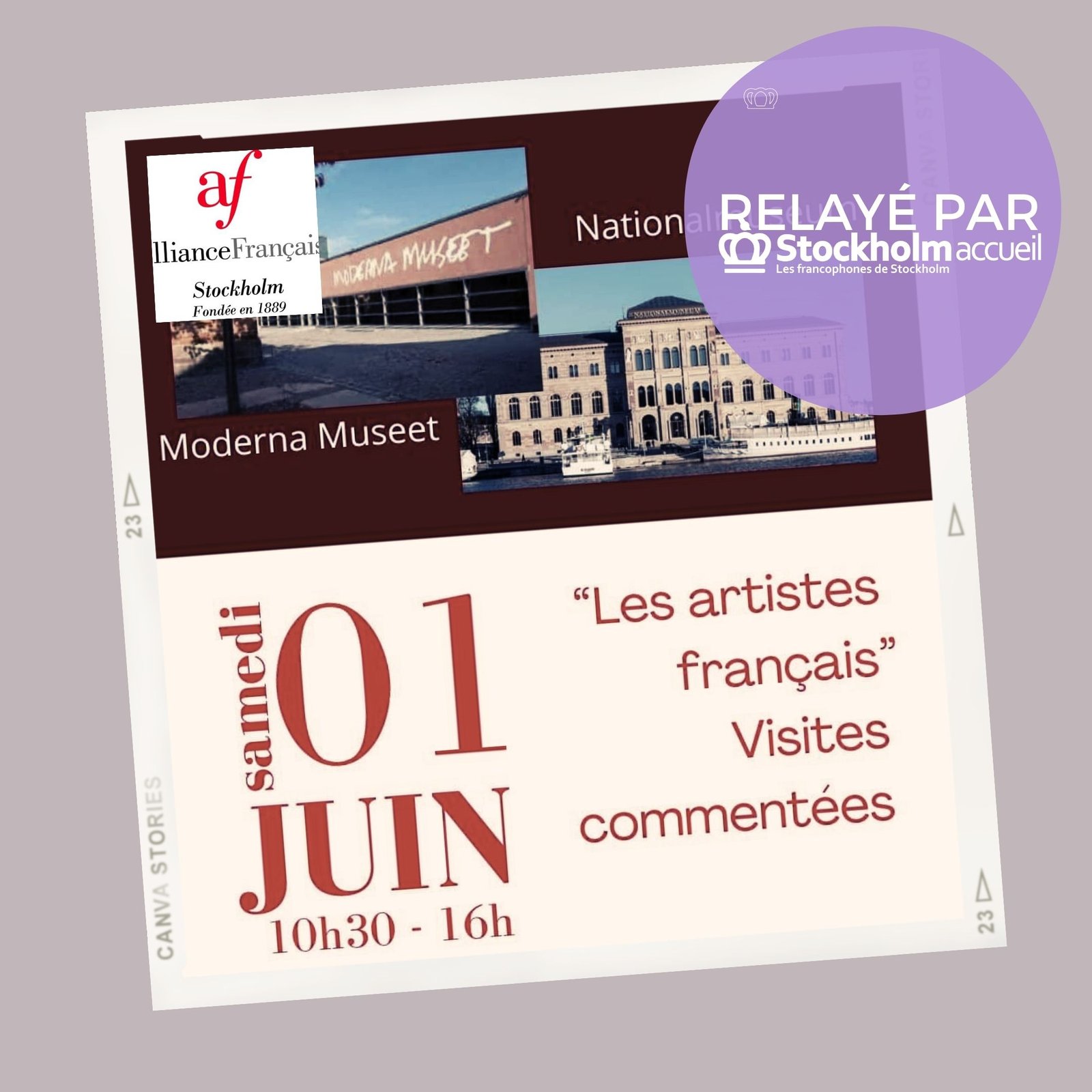 Journée des musées de l'Alliance Française
