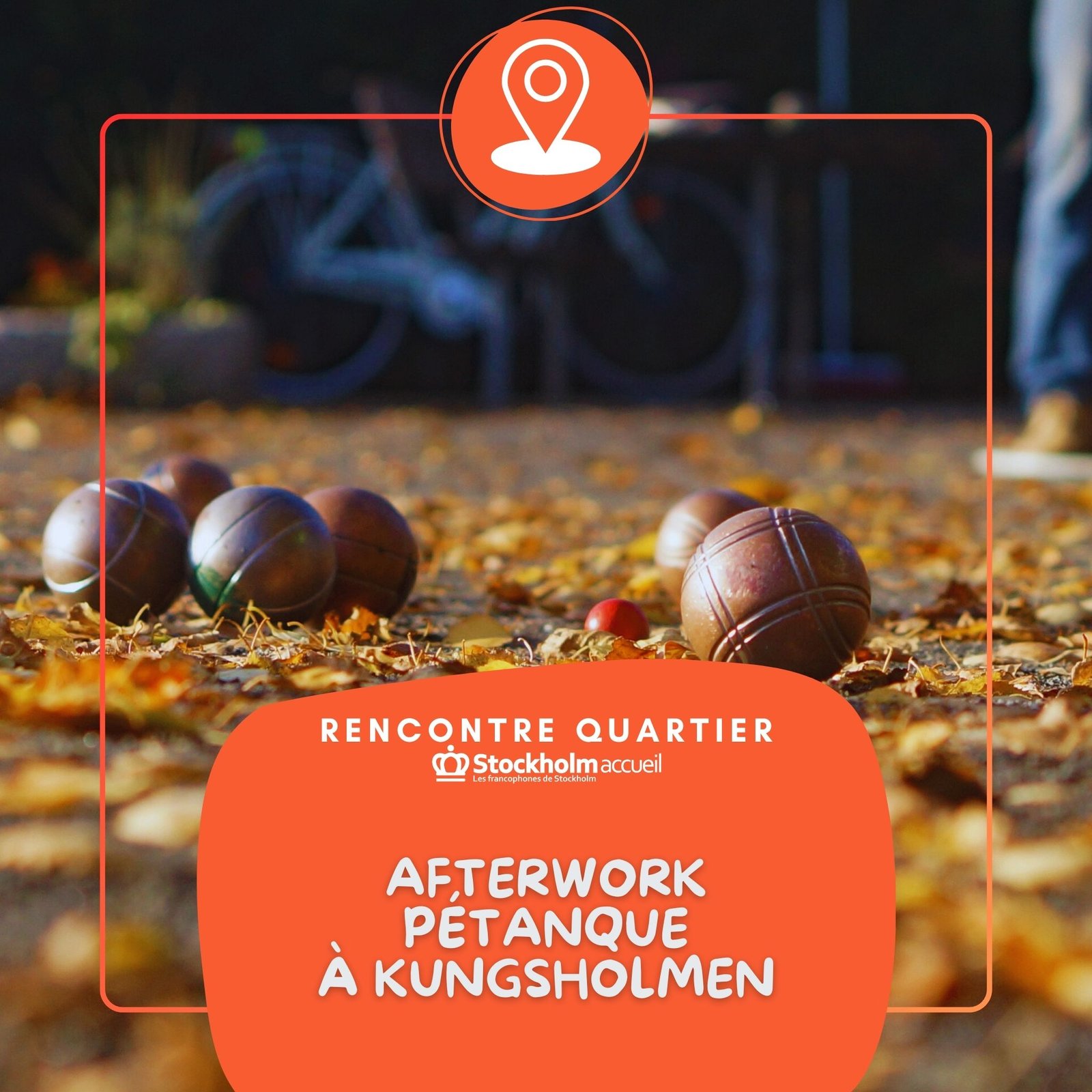 Afterwork pétanque à Kungsholmen
